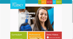 Desktop Screenshot of mathfluency.com